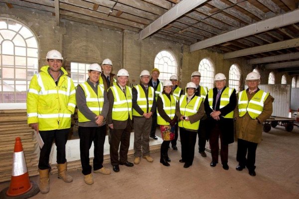 The Carpet Museum Trust visit Stour Vale Mill on the occasion of their 30th anniversary.