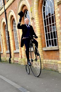 PF 8 A smile and a doff of the top hat