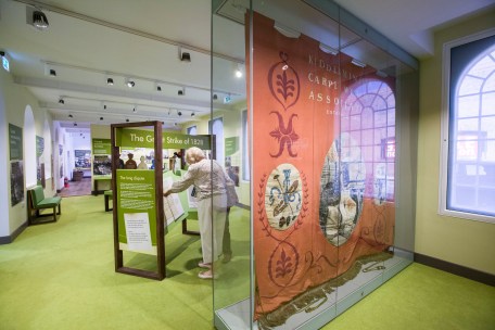 Images of the Kidderminster Museum of Caroet, Worcestershire.